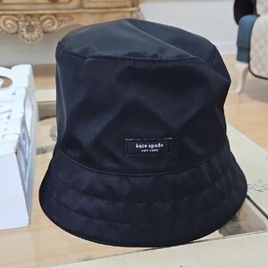 Kate Spade Classic Black Bucket Hat